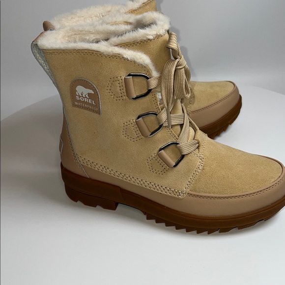 💫NWT SOREL WOMENS TIVOLI IV WP IN CERAMIC/NATURAL SIZE 8.5 - Picture 5 of 12
